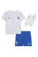 Fotbalové Dres Francie Antoine Griezmann #7 Dětské Venkovní Oblečení MS 2022 Krátký Rukáv (+ trenýrky)